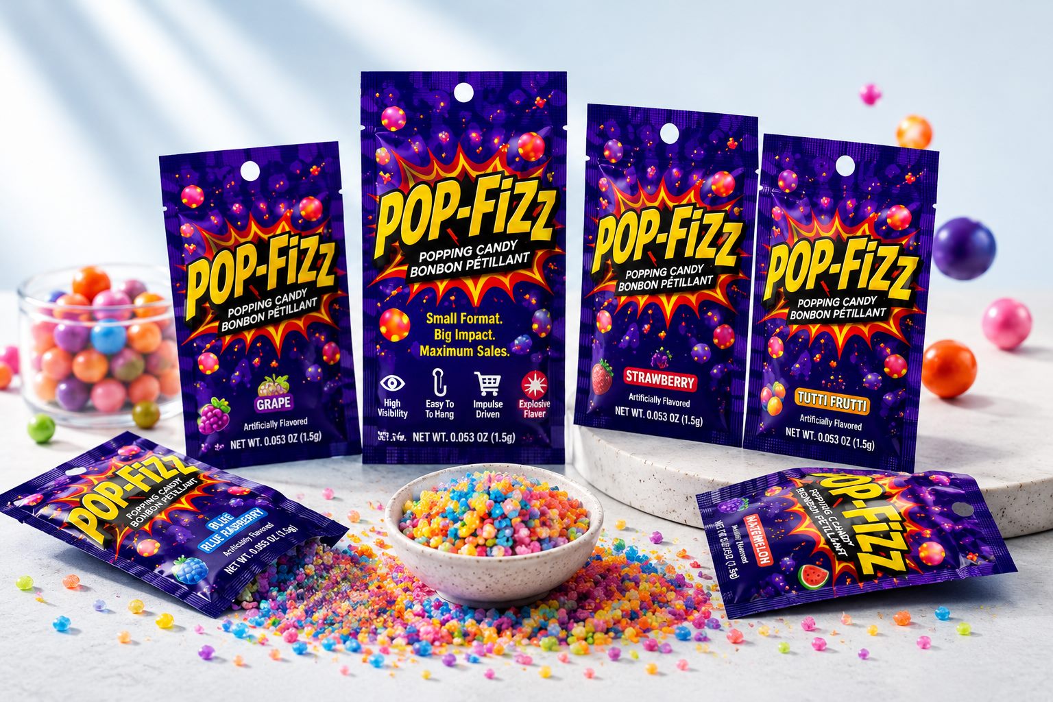 Pop-Fizz popping candy